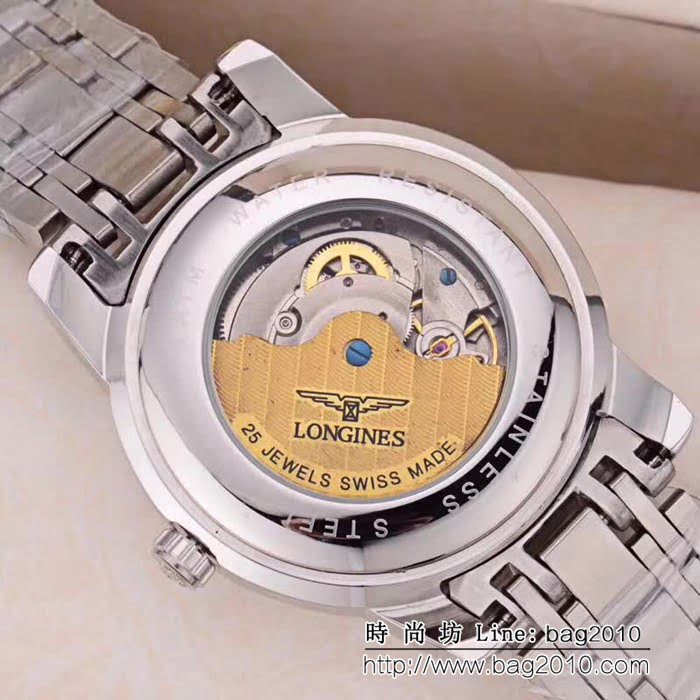 LONGINES浪琴 最新款式 全自動機械機芯 精品男士腕表 WSS0033